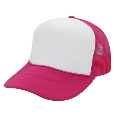 HOT PINK/WHITE HOT PINK/WHITE - Custom Cups Now