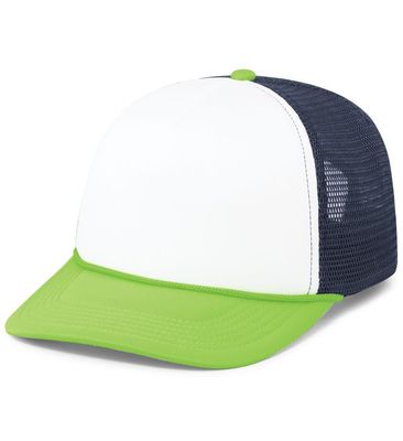 White/Navy/Neon Green White/Navy/Neon Green - Custom Cups Now