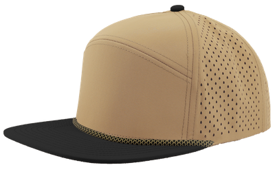 Khaki/Black Bill-Khaki Chainlink Rope Khaki/Black Bill-Khaki Chainlink Rope - Custom Cups Now
