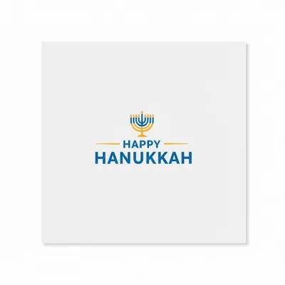 Hanukkah Napkins - Custom Cups Now