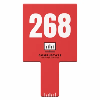 Custom Auction Paddles - Custom Cups Now