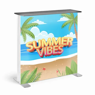 SEG Folding Backlit Counter - Custom Cups Now