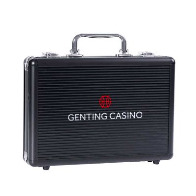 200ct Premium Aluminum Poker Chip Cases