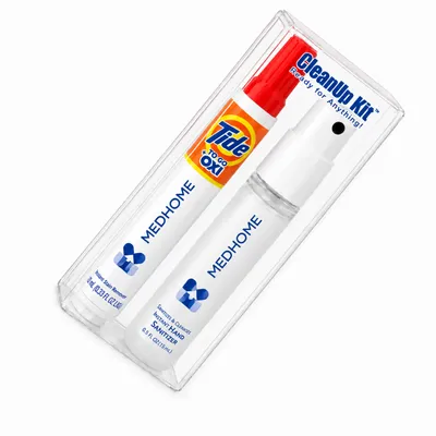 CleanUp Kit - Tide® to Go + Oxi and Sani-Pen® Clipless™ Travel Kits
