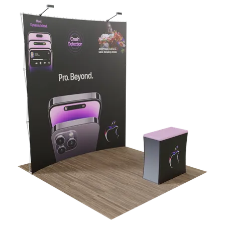 8’ x 8’ Trade Show Displays - Custom Cups Now