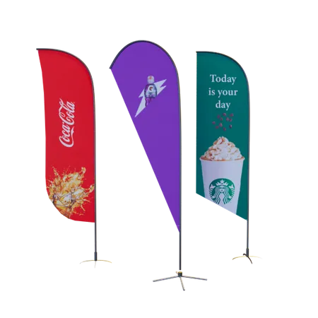 Tradeshow Flags - Custom Cups Now