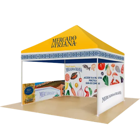 Expositores Exteriores para Ferias - Custom Cups Now
