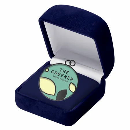 Blue Velvet Box - Custom Cups Now