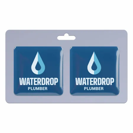 2 pack_Square Lapel Pin 1.25 inch - Custom Cups Now