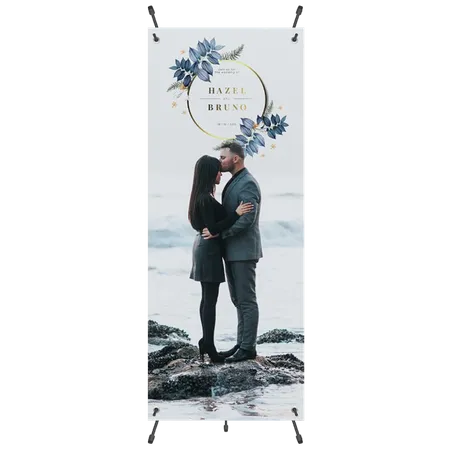 Adjustable X Banner Stands - Custom Cups Now