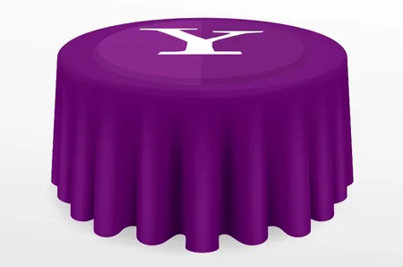 Custom Round Table Covers - Custom Cups Now