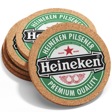 Cork Coasters - Custom Cups Now