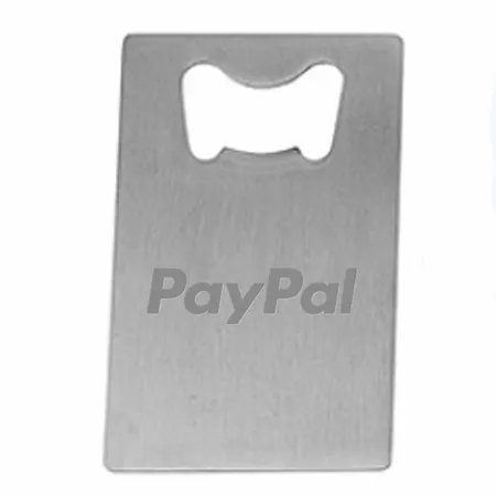 Card-shaped Bottle Opener Keychain Card-shaped Bottle Opener Keychain - Custom Cups Now