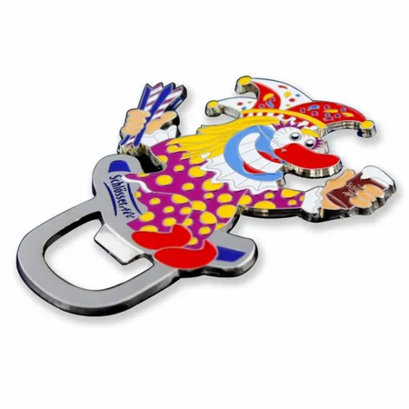 Clown Bottle Opener Keychain Clown Bottle Opener Keychain - Custom Cups Now