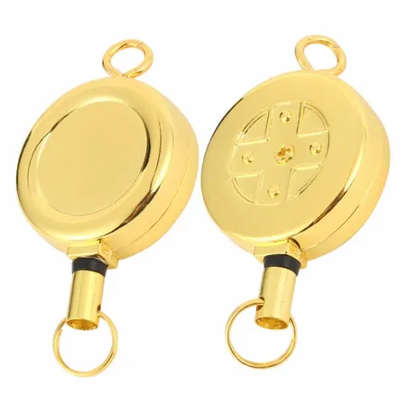 Gold Reel Keychain Gold Reel Keychain - Custom Cups Now