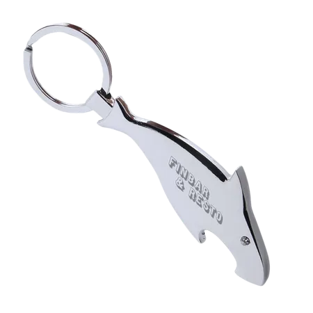 Dolphin Bottle Opener Keychain Dolphin Bottle Opener Keychain - Custom Cups Now