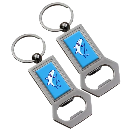 Durable Alloy Bottle Opener Keychain Durable Alloy Bottle Opener Keychain - Custom Cups Now