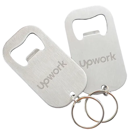 Marketing Bottle Opener Keychain Marketing Bottle Opener Keychain - Custom Cups Now