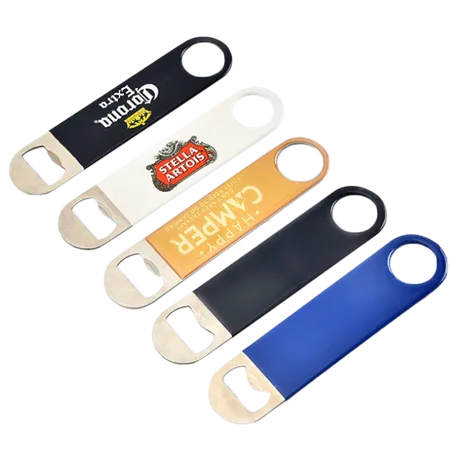 Colored Bottle Opener Keychain Colored Bottle Opener Keychain - Custom Cups Now