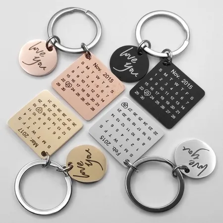 Charming Metal Keychain Charming Metal Keychain - Custom Cups Now