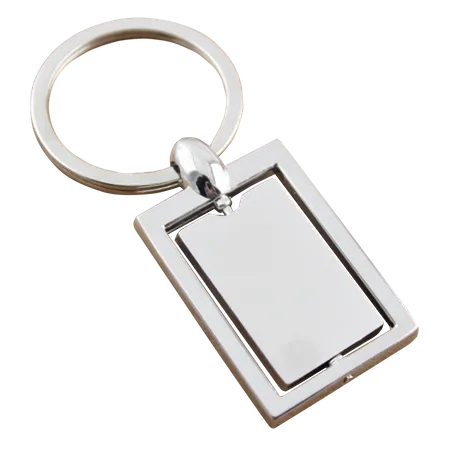 Spinning Square Metal Keychain Spinning Square Metal Keychain - Custom Cups Now