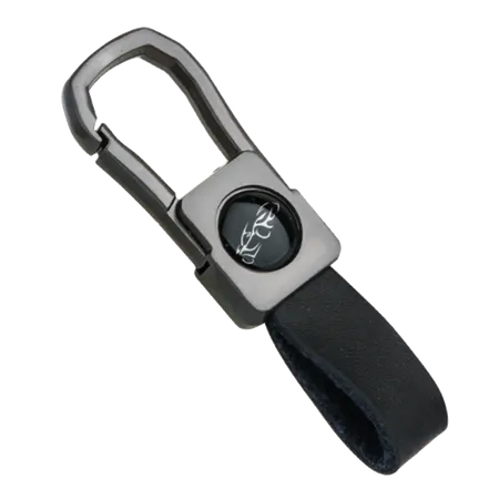 Gun Metal Caribiner Keychain Gun Metal Caribiner Keychain - Custom Cups Now