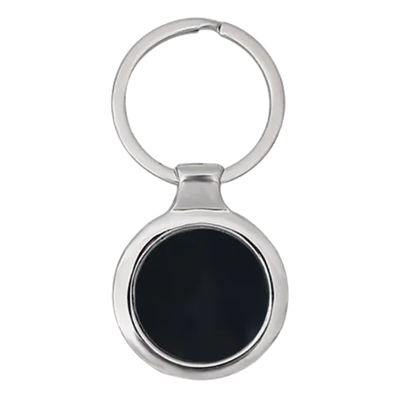 Fashionable Round Metal Keychain Fashionable Round Metal Keychain - Custom Cups Now