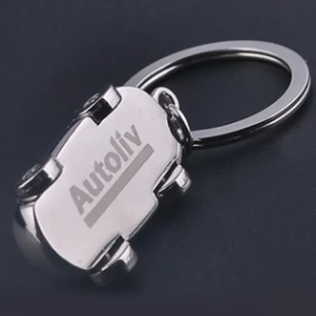 Intricate Car-shaped Metal Keychain Intricate Car-shaped Metal Keychain - Custom Cups Now