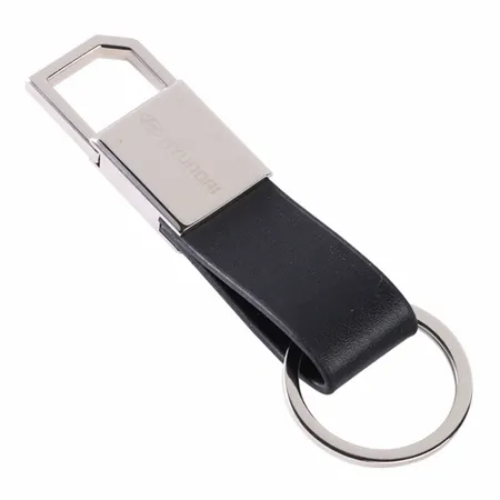 Sturdy Ring Leather Keychain Sturdy Ring Leather Keychain - Custom Cups Now
