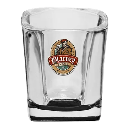 Imported Square Shot Glass - Custom Cups Now
