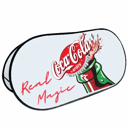 Oval Pop Up Banners - Custom Cups Now