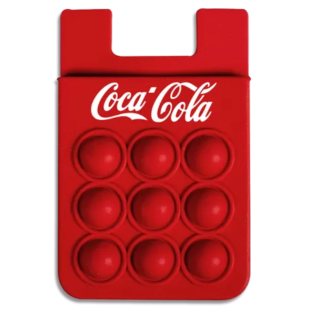Silicone Push Pop Up Phone Wallet - Custom Cups Now