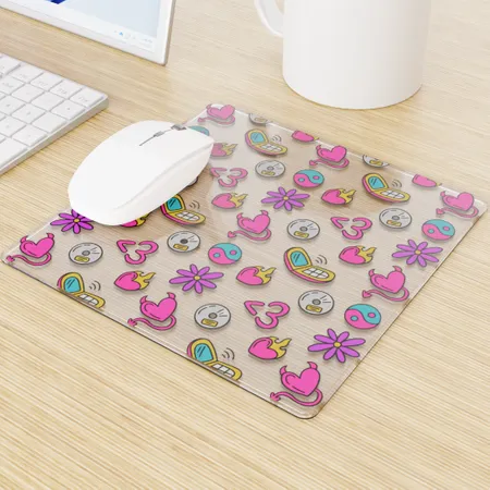 Custom Acrylic Transparent Mouse Pad Custom Acrylic Transparent Mouse Pad - Custom Cups Now