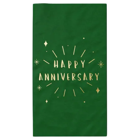 Custom Foil Stamped Towel Napkin - Custom Cups Now