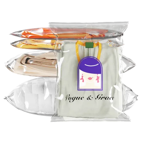 Zipper Plastic Bag - Custom Cups Now