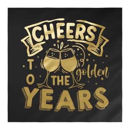 Custom Foil Stamped Beverage Napkin - Custom Cups Now