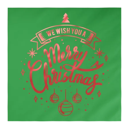 Custom Foil Stamped Luncheon Napkin - Custom Cups Now