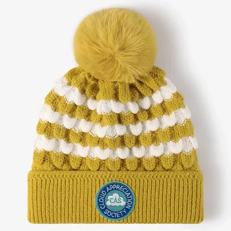 Bauble Sunday Angora Yarn Beanies - Custom Cups Now