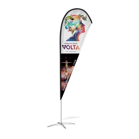 Teardrop Flag - Custom Cups Now