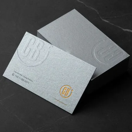 Metallic Business Cards - Custom Cups Now