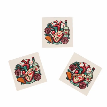 Temporary Tattoos - Custom Cups Now