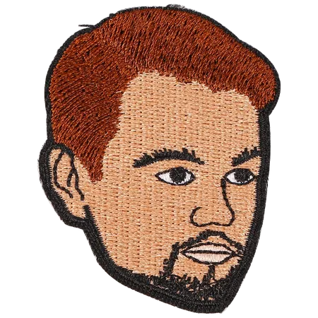 Custom Embroidered Portrait Patches - Custom Cups Now