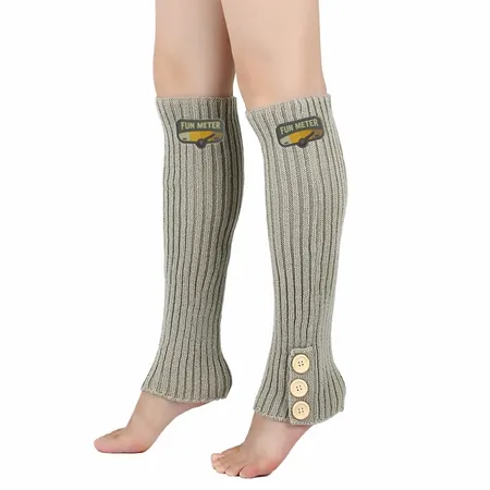 Button Trace Leg Warmer - Custom Cups Now