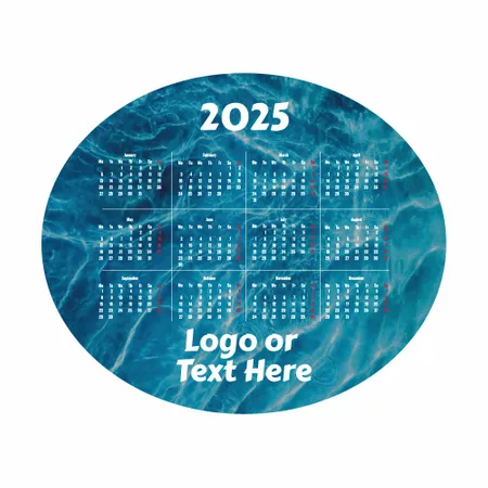 Nautical Calendar Mouse Pad - Custom Cups Now