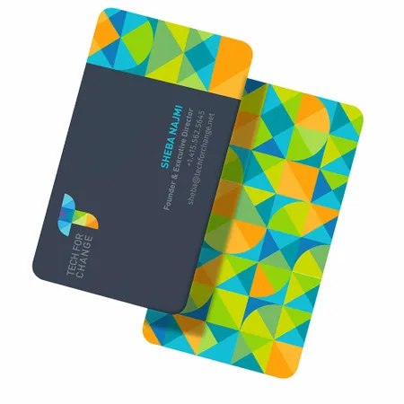Rounded Corner Business Cards - Custom Cups Now