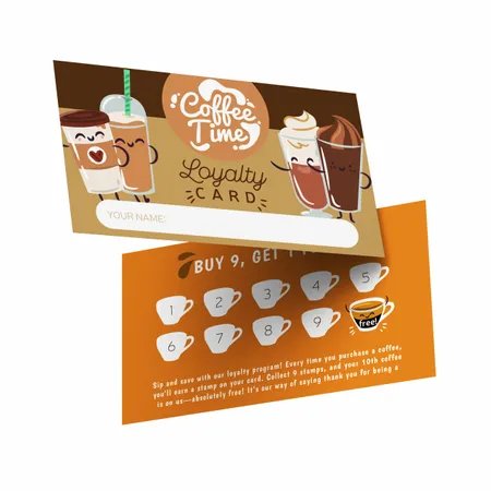 Loyalty Cards - Custom Cups Now