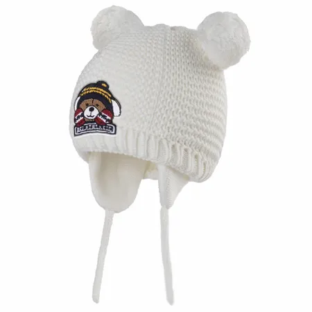 Mouse Ears Cotton Kid Beanies with Earflaps - Custom Cups Now