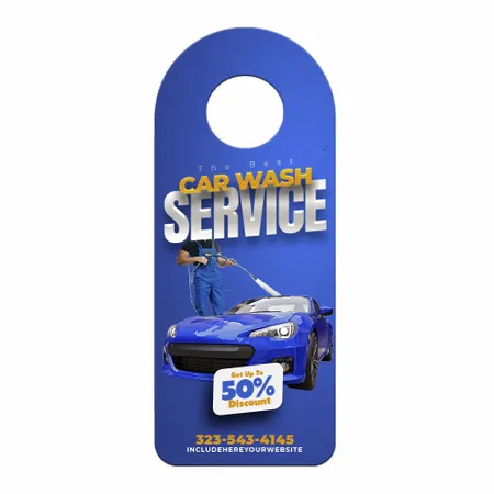 Oval Door Hangers Oval Door Hangers - Custom Cups Now