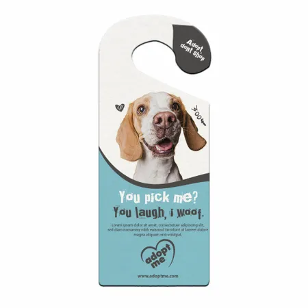 Oval Claw Door Hangers Oval Claw Door Hangers - Custom Cups Now