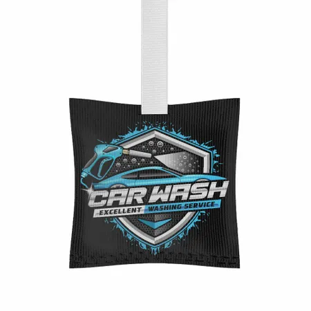 Non-Woven Car Mirror Hangers Non-Woven Car Mirror Hangers - Custom Cups Now